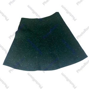 Women’s LOFT Green‎ Speckled Flare Skirt size 4